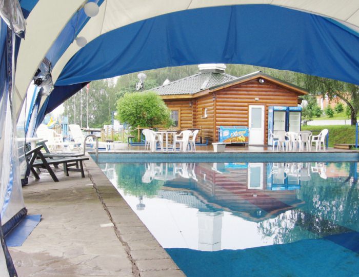 Бассейны и сауна - Отель «Яхт-клуб Новый берег»