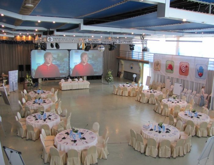 Многофункциональный зал «Фрегат» - Отель «Яхт-клуб Новый берег»